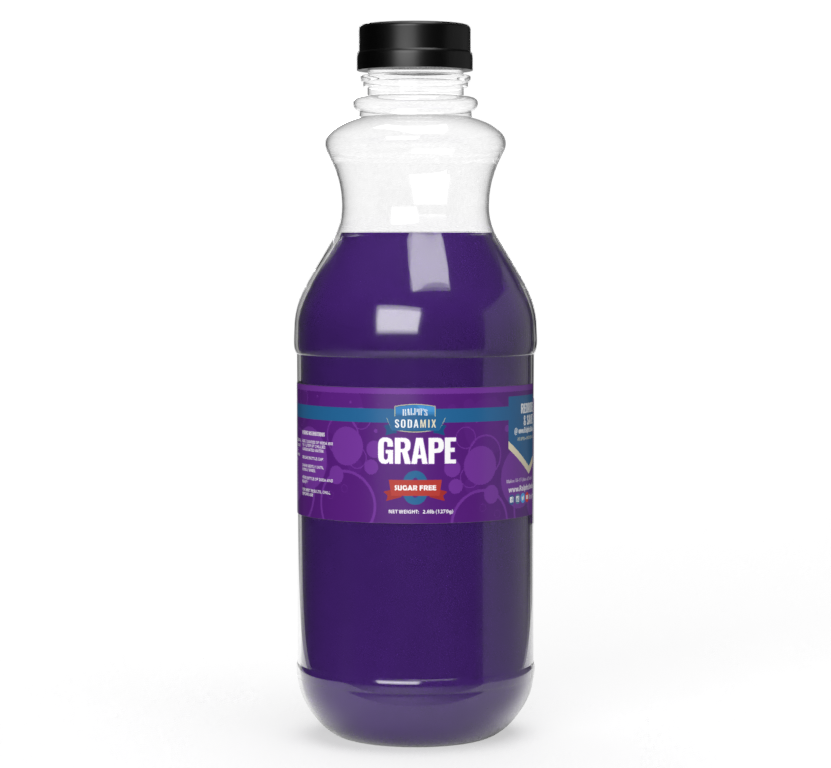 32oz Sodamix (Sugar Free): Grape
